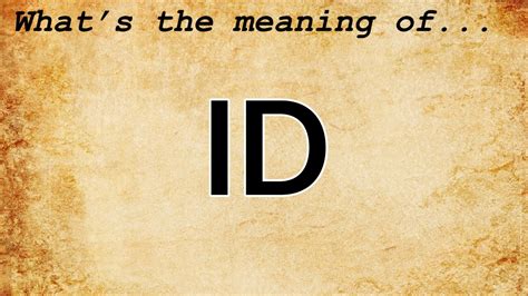 Kitid Meaning .